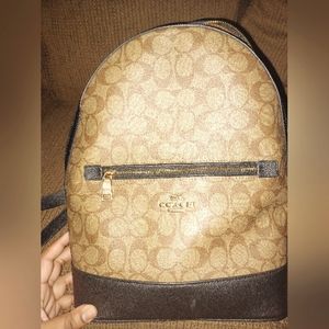 Medium size Coach backpack